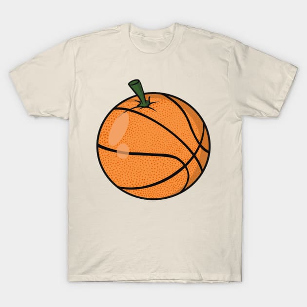 Is it an orange or a basket ball... Or maybe its both T-Shirt by Fruit Tee